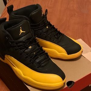 Black university Gold Jordan 12
